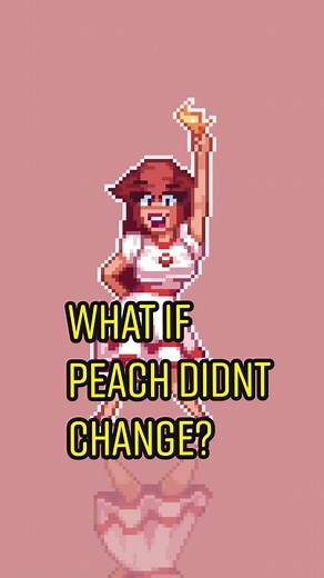 Princess Peach Pixel Art Redraw