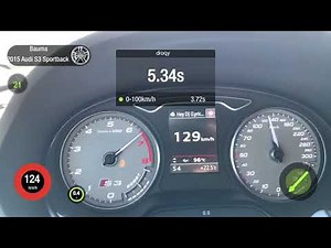 Audi S3 8V Sportback S-tronic Stage 2 launch control dragy
