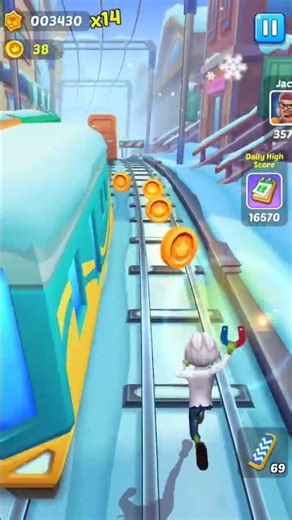 👑 Subway Princess Run Gameplay | Best Endless Running Game 2025 #shorts