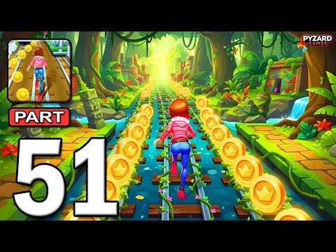 Subway Princess Runner - Gameplay Walkthrough Part 51 - Subway Craft Princess Runner (iOS, Android)