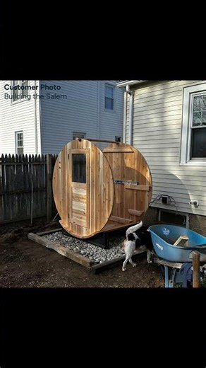 The Best 2-Person Outdoor Sauna? Almost Heaven Salem Barrel Review #selectsaunas #infrared