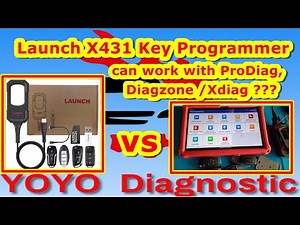 ProDiag /Diagzone/Xdiag software and Launch X431 Key Programmer.