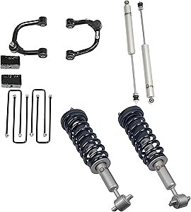 3" Lift Kit w/Front Struts, Rear Blocks, Shocks, and Upper Control Arms For 14-20 Compatible with F150