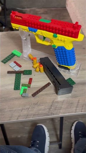 I Built the LEGO Glock… and It Actually SHOOTS?! #shorts