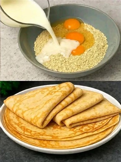 🥞 Pancakes sains à l'avoine en 5 minutes Sans sucre et sans farine ! 💪🌾 | Technologie Elektroniks