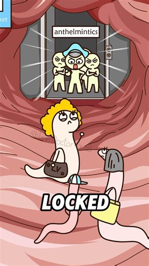 Being your roundworm sure isn’t easy!#shorts