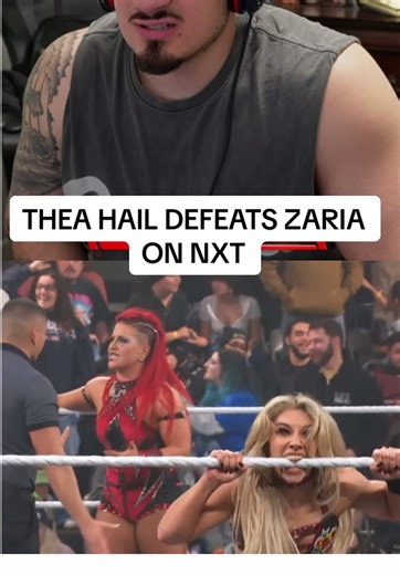 THEA HAIL DEFEATS ZARIA, TATUM PAXLEY ATTACKS IZZI DAME ON NXT. #wwe #wweraw #wwesmackdown #zaria #izzidame