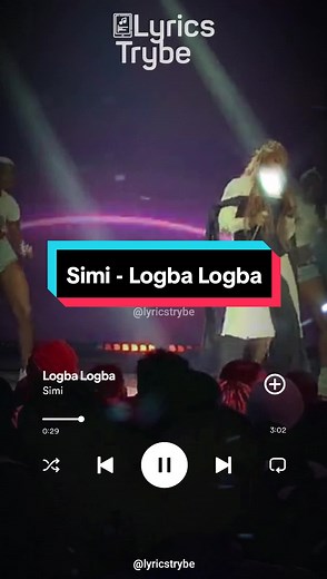 Simi - Logba Logba (Lyrics) | New Music Video