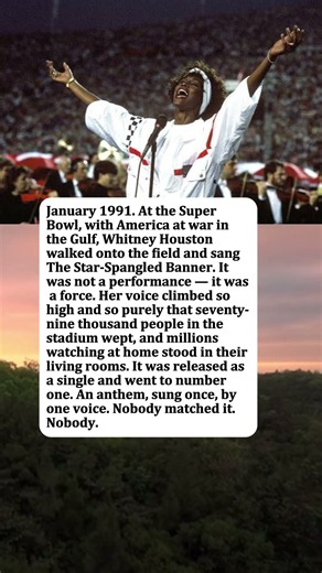 Whitney Houston — The National Anthem That Made an Entire Country Cry
