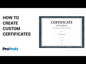 How to Create Custom Certificates With Your Own Logo and Branding