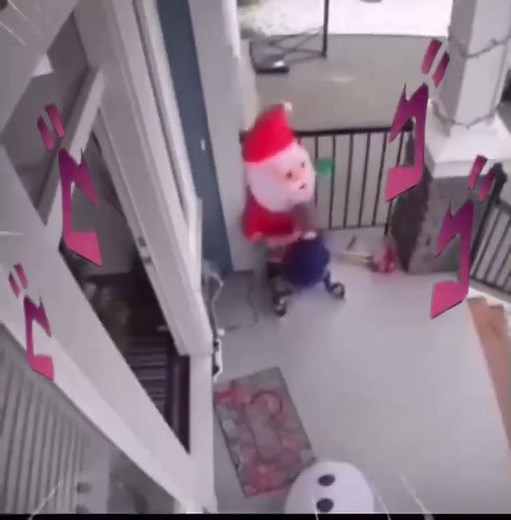 Kid beats up santa but its Jotaro Kujo / SP (Star Platinum) | Jojo's Meme