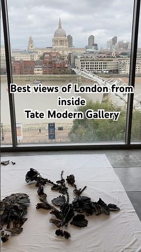 Inside Tate Modern: Weird Art and Panoramic Views of London #london #gallery #museum