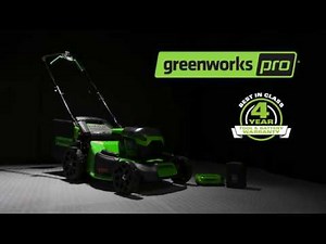 Greenworks Pro 60-Volt Max Brushless Lithium Ion Push 21-in Cordless Electric Lawn Mower
