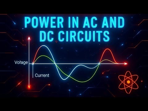 AC vs DC Power | Electrical Power, Power Factor & Practical Examples