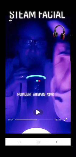 #moonlight_whispers_asmr #steamfacial #tingles #positivevibes #relaxation #mentalhealth #asmr