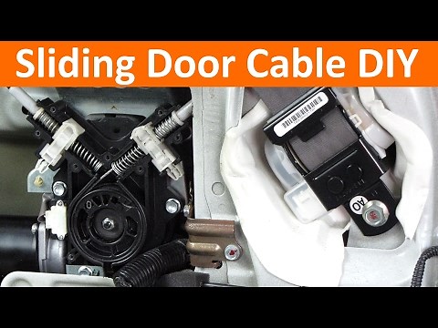 Replace Automatic Sliding Door Cable in 3rd Generation Honda Odyssey