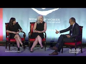 Panel Discussion at the 10th Annual Women for Women International Luncheon