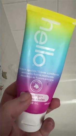 HELLO Bubblegum Unicorn Sparkle Toothpaste for Kids, 4.2 OZ