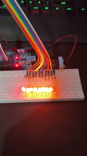 Arduino Sliding LED Construction