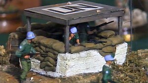 Model Soldiers Display