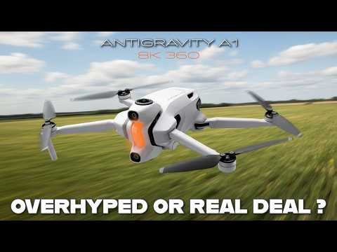 AntiGravity A1 8K 360 Drone | DON'T BUY BEFORE WATCHING THIS! Unbiased First Flight