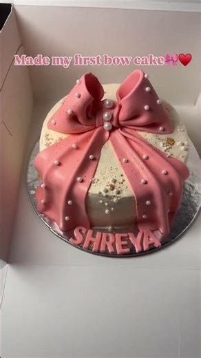 Bow cakes 🎀♥️