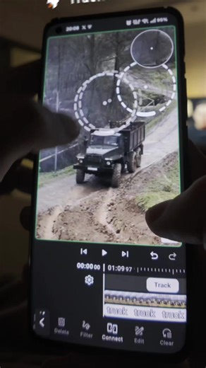 Testing my motion tracking video editor app for Android using video from: _agayev_152 (TikTok)