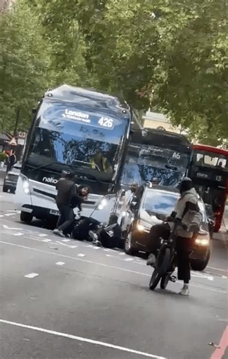 Gang war horror outside Regent’s Park mosque as car ploughs into victim during knife fight