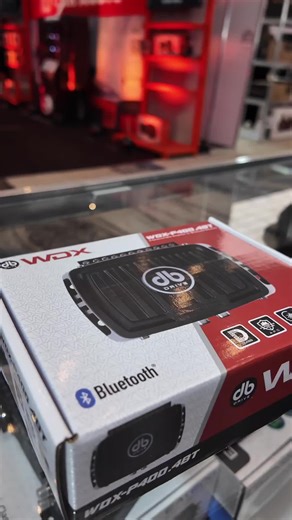 WDX P400.4BT Amplificador mini