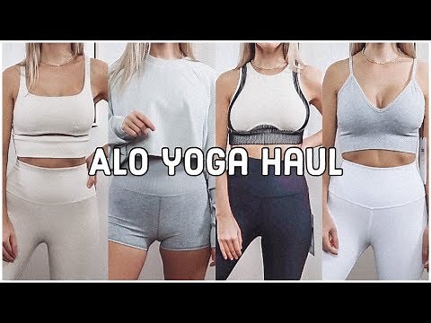 ALO YOGA TRY-ON HAUL 2020