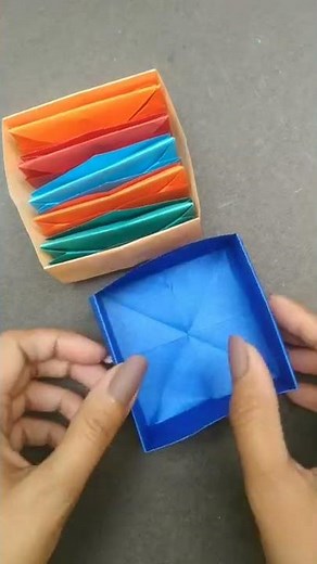 Foldable Paper Box | How to Make Foldable Paper Box | Handmade Paper Craft