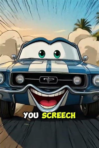 Ford Mustang Evolution: Animated Classic Muscle Cars! 🐎