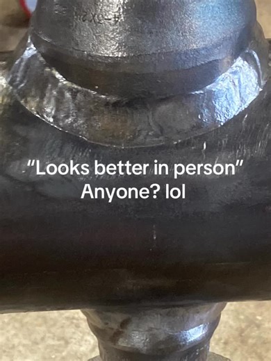 4” olet Flux cored cap #fabrication #welder #fluxcored #handmade #construction