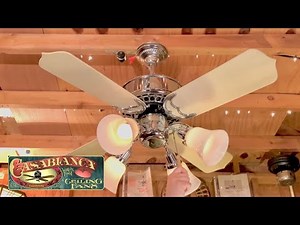 Casablanca “Four Seasons” Ceiling Fan