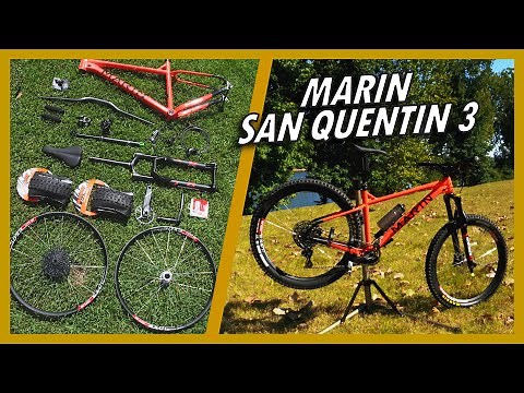 CUSTOM ENDURO HARDTAIL BUILD || 2021 MARIN SAN QUENTIN 3