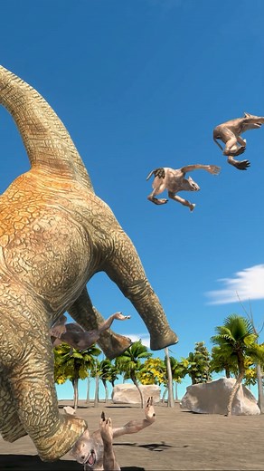 162K views · 457 reactions | Werewolf vs Brachiosaurus When the Age of Dinosaurs Meets Modern Legend | 102fire | Facebook