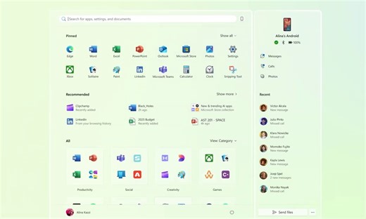 Windows 11 is Getting a New Start Menu, an AI Agent, and a Wave of AI Features
