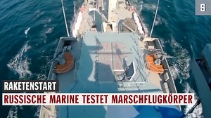 Russische Marine testet Marschflugkörper