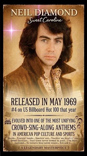 Neil Diamond - Sweet Caroline (Lyrics)