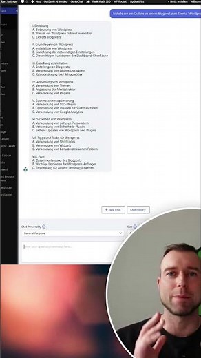 Using ChatGPT in WordPress 👉🏻 Genie Chat #shorts