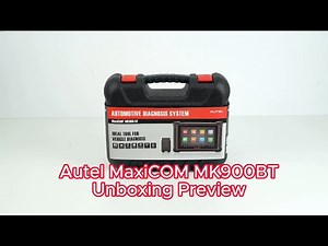 Autel Maxicom MK900BT Diagnostic Tool Unboxing Preview