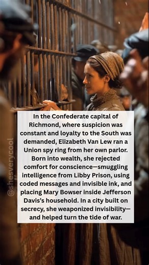 Elizabeth Van Lew was an #American #abolitionist, Southern Unionist, and #philanthropist who recruited and acted as the primary handler of an extensive spy ring for the Union Army in the Confederate capital of Richmond during the #AmericanCivilWar. #reels #herstory | She's So Cool