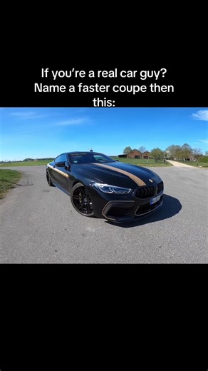 Exploring the Speed of the BMW M8 Competition Coupe