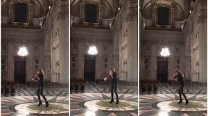 Nicola Benedetti playing Bach in an empty St Paul's Cathedral is just breathtaking