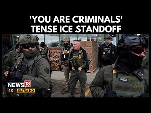 Minneapolis Gas Stop Chaos | Protesters Clash with Armed ICE Agents During Raids | Trump | USA | 4K