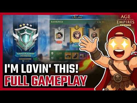 NEW Starfall Veins Event Gameplay! First Day Overview & Strategy | AoE Mobile
