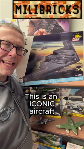 This COBI B2 Spirit Stealth Bomber is a fantastic new set!
