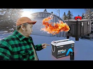 FBM World Headquarters E.3: Can a Vevor Diesel Heater Heat a 26' x 44' Abandoned Firehouse #Vatrer