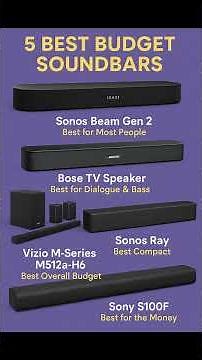 5 Best Budget Soundbars of 2025
