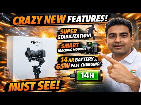 DJI RS5 Combo Unboxing & Full Hindi Setup Guide